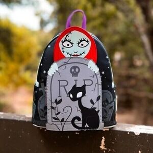 Loungefly‎ Disney Nightmare Before Christmas Sally Cemetery Backpack Exclusive